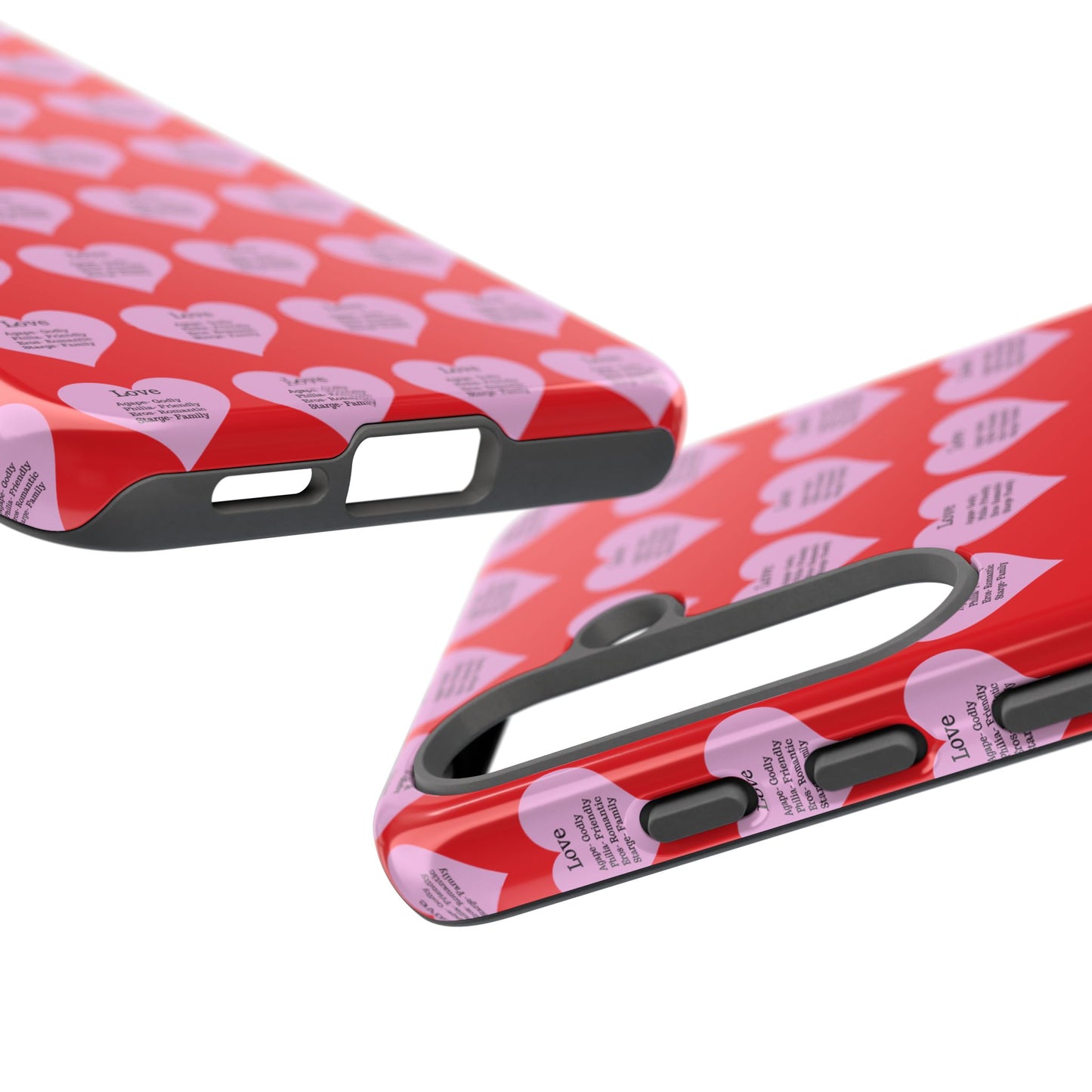 Hearts-A-Flutter Phone Case (Samsung)(Red)