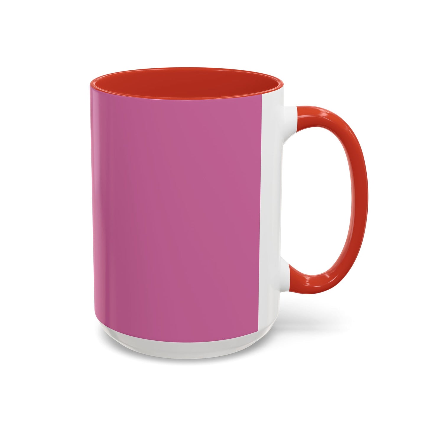 Charming Heart Accent Coffee Mug (Light pink)