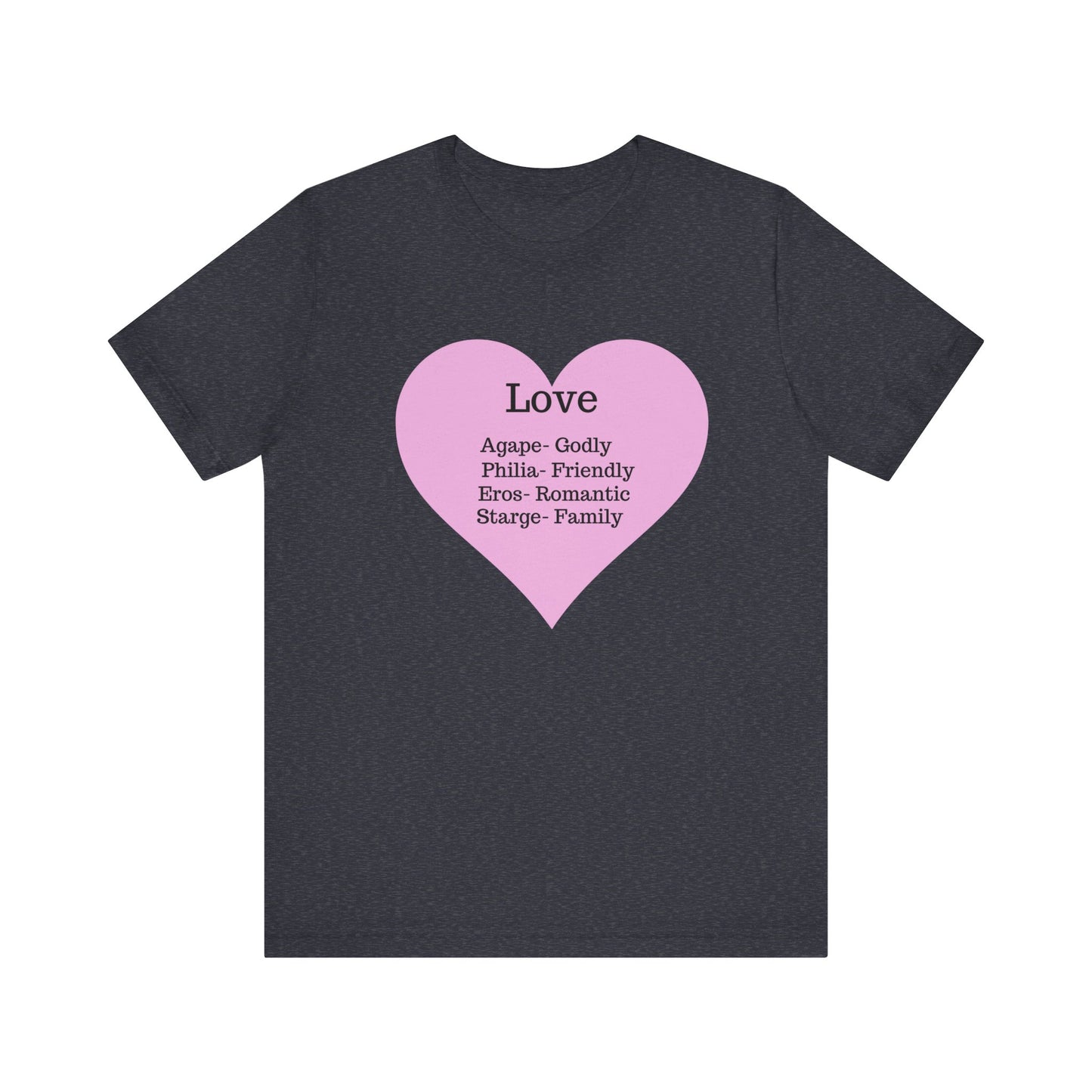 Heartfelt Love Unisex Tee - Premium Comfort & Everyday Style