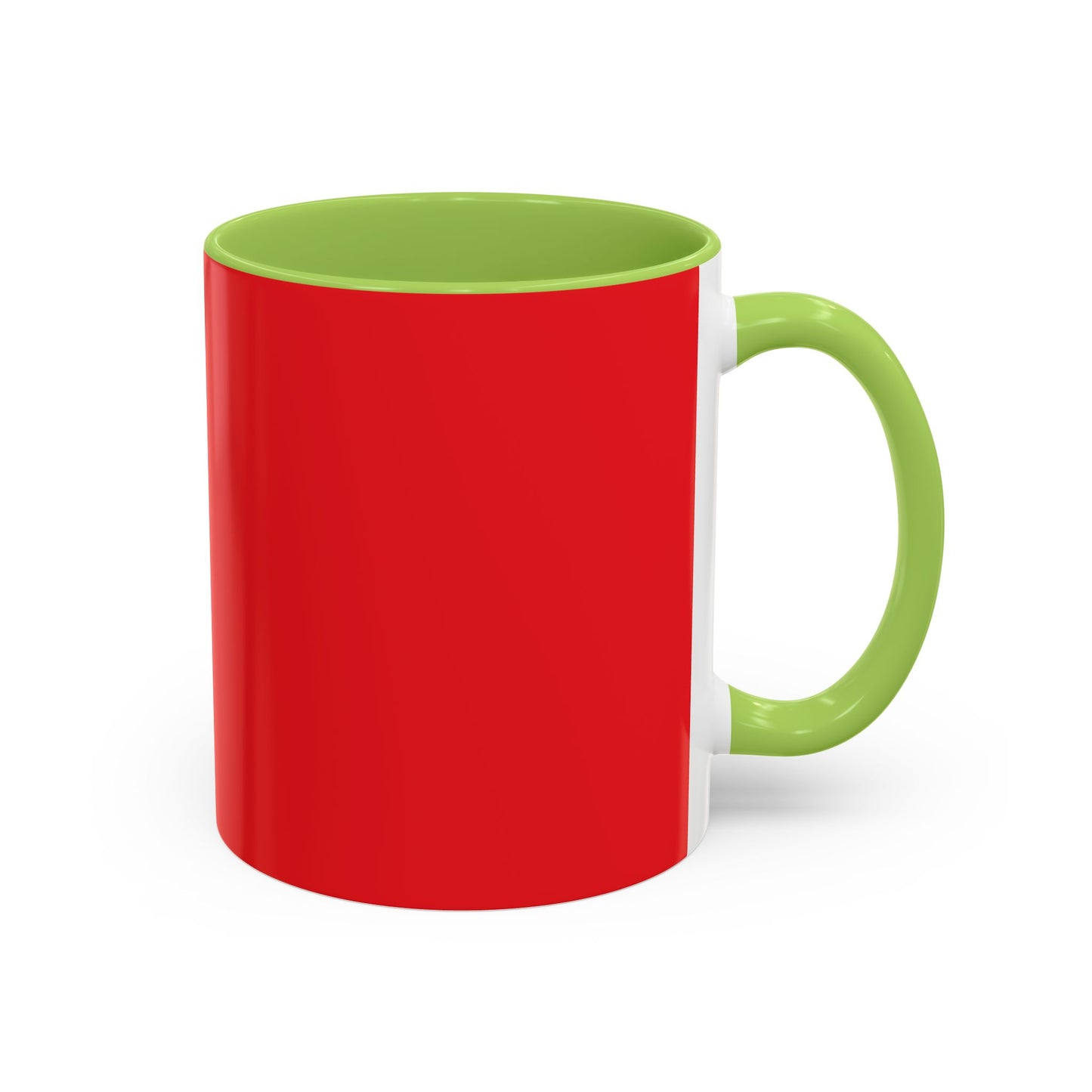 Charming Heart Accent Coffee Mug (Red)