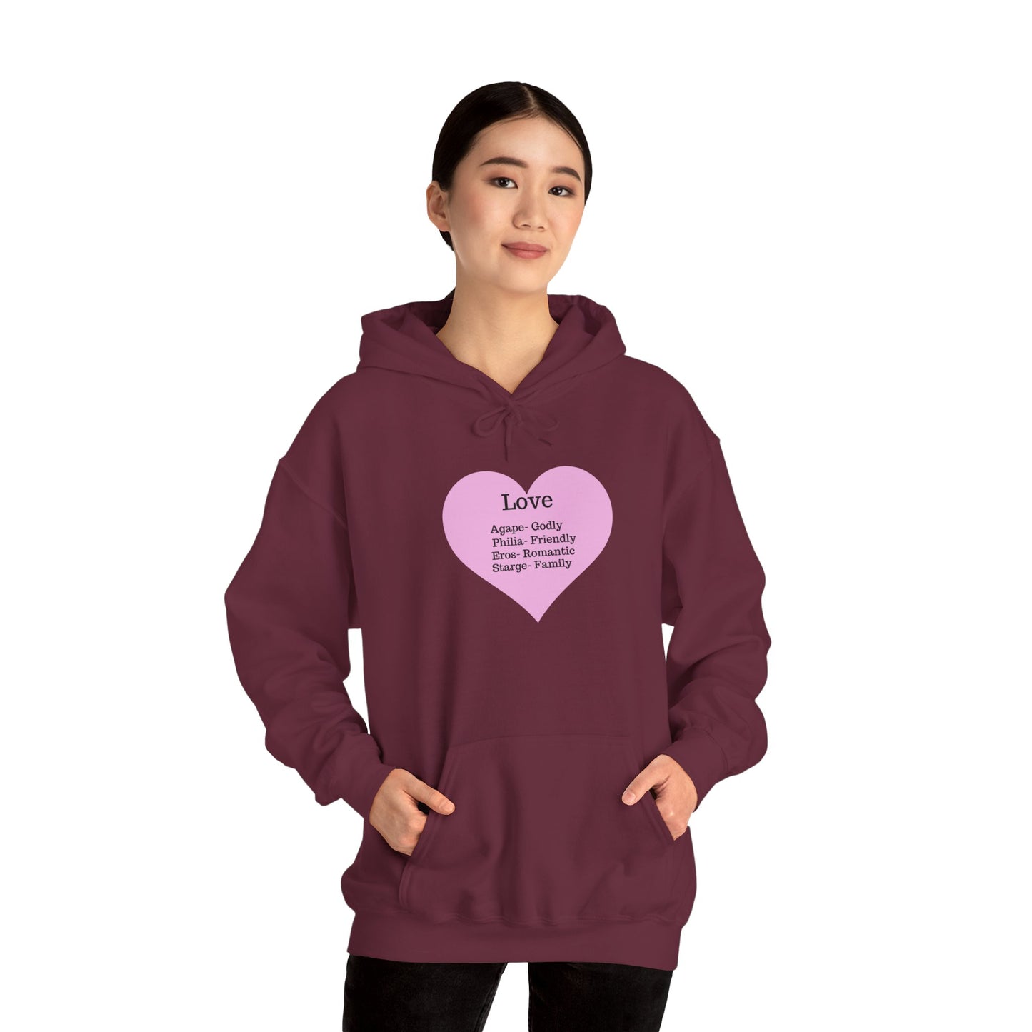 Love Types Unisex Heavy Blend Hoodie