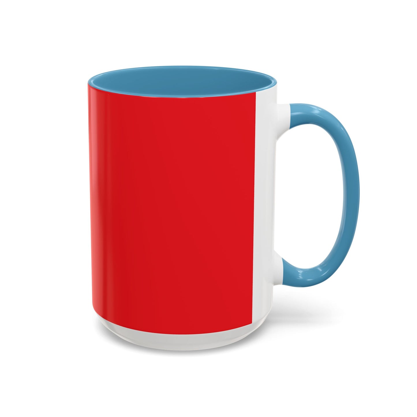 Charming Heart Accent Coffee Mug (Red)