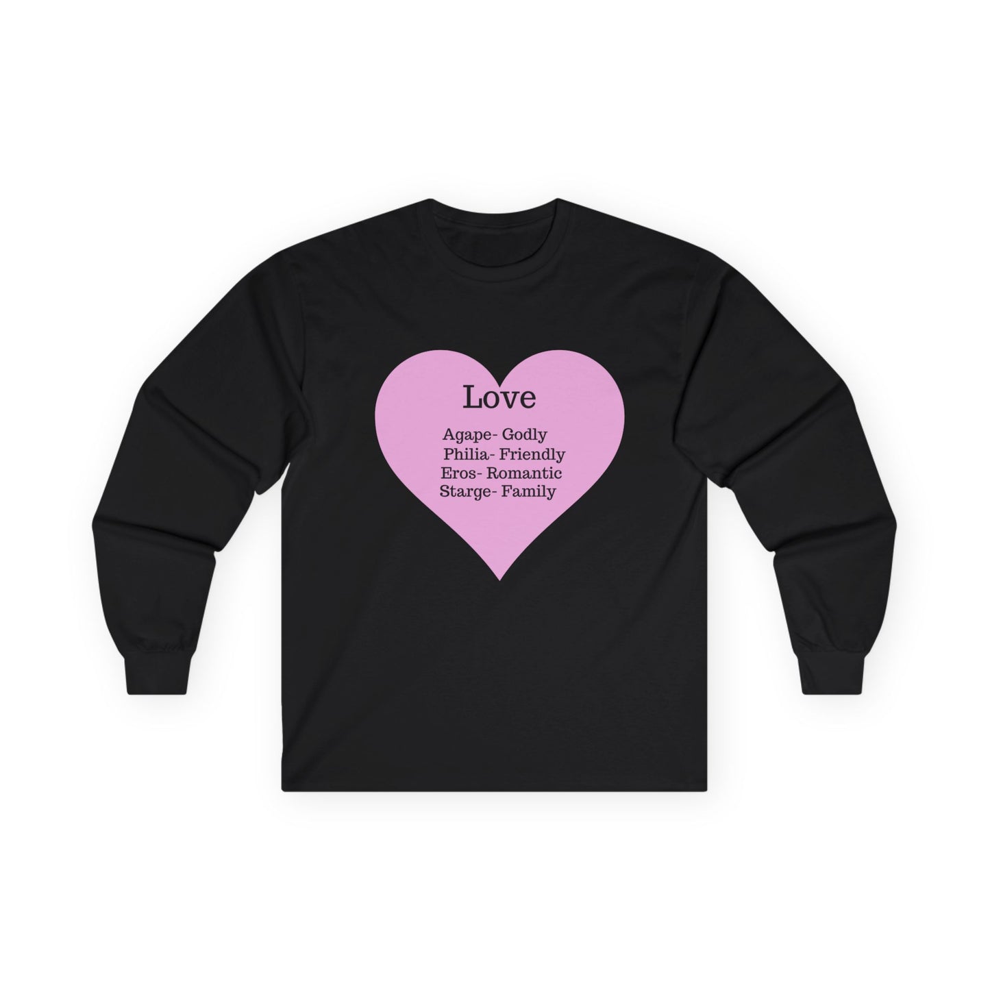 Love Types Unisex Ultra Cotton Long Sleeve Tee