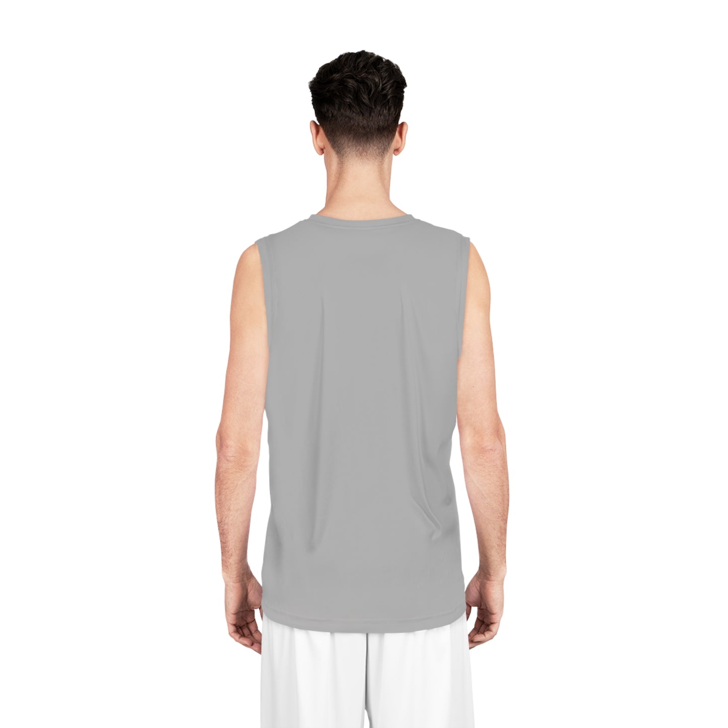 Love Heart Basketball Jersey (Light Grey)