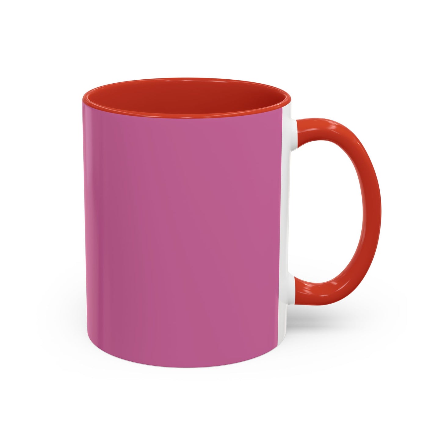 Charming Heart Accent Coffee Mug (Light pink)