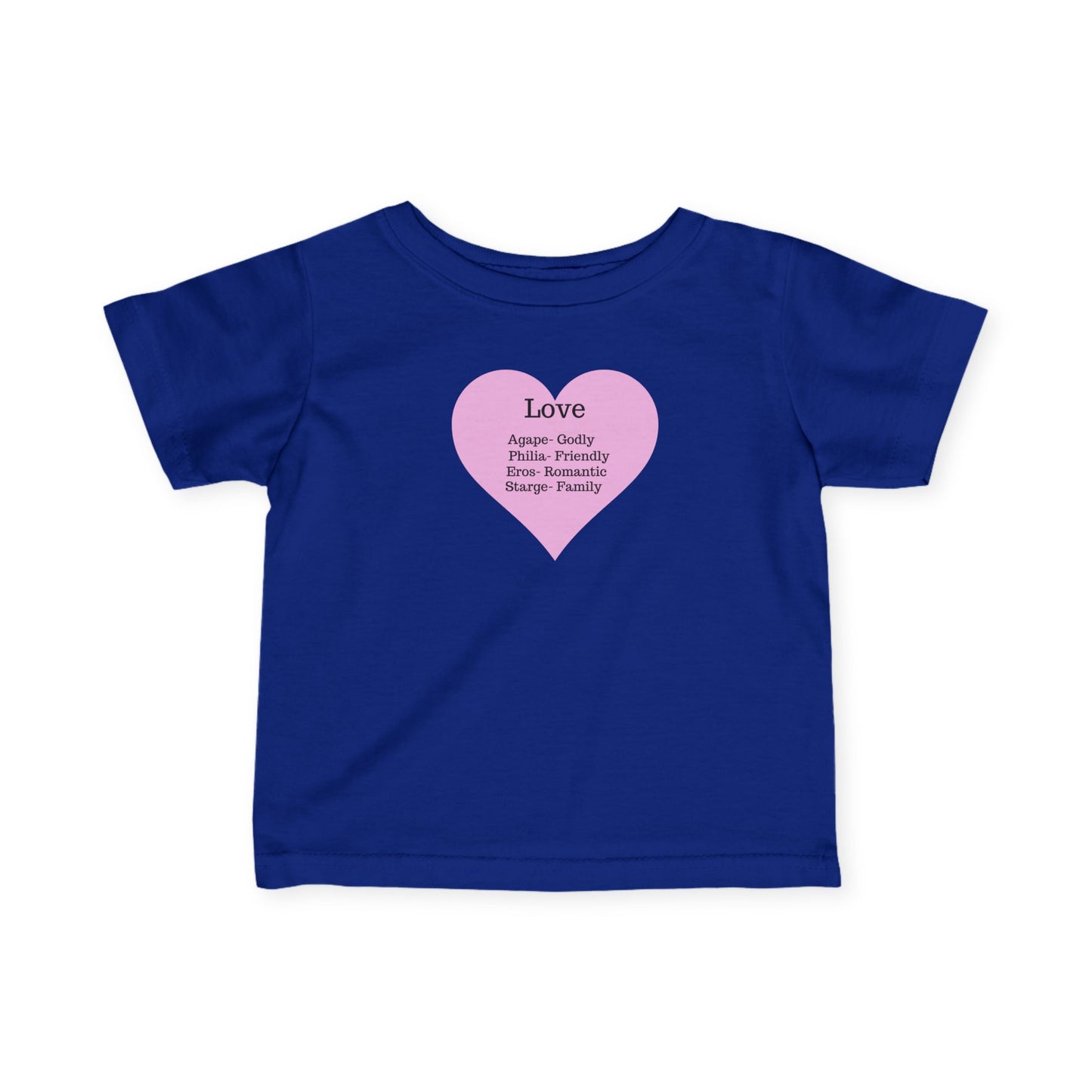 Infant 'Meaning of Love' Heart T-Shirt