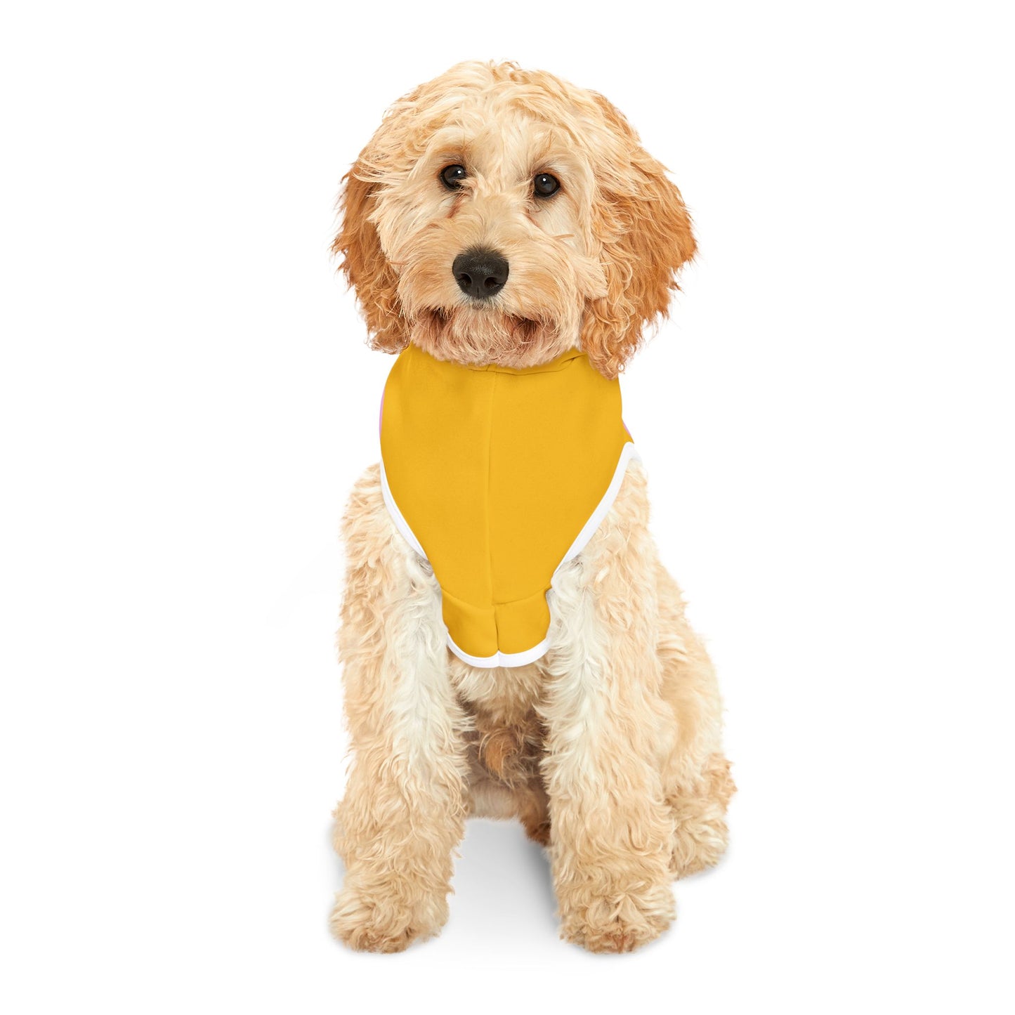 Charming Heart Pet Hoodie (Yellow)