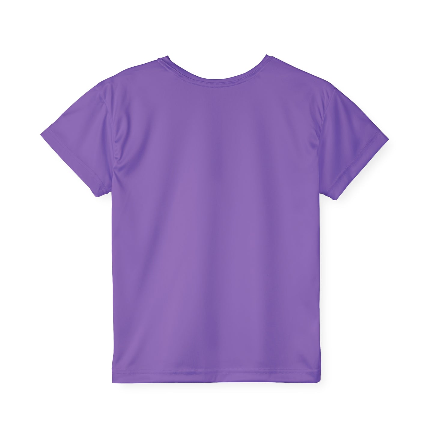 Types of Love Heart Kids Performance Jersey (Light purple)