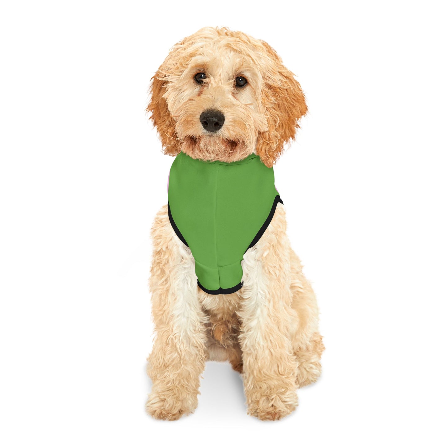 Charming Heart Pet Hoodie (Green)