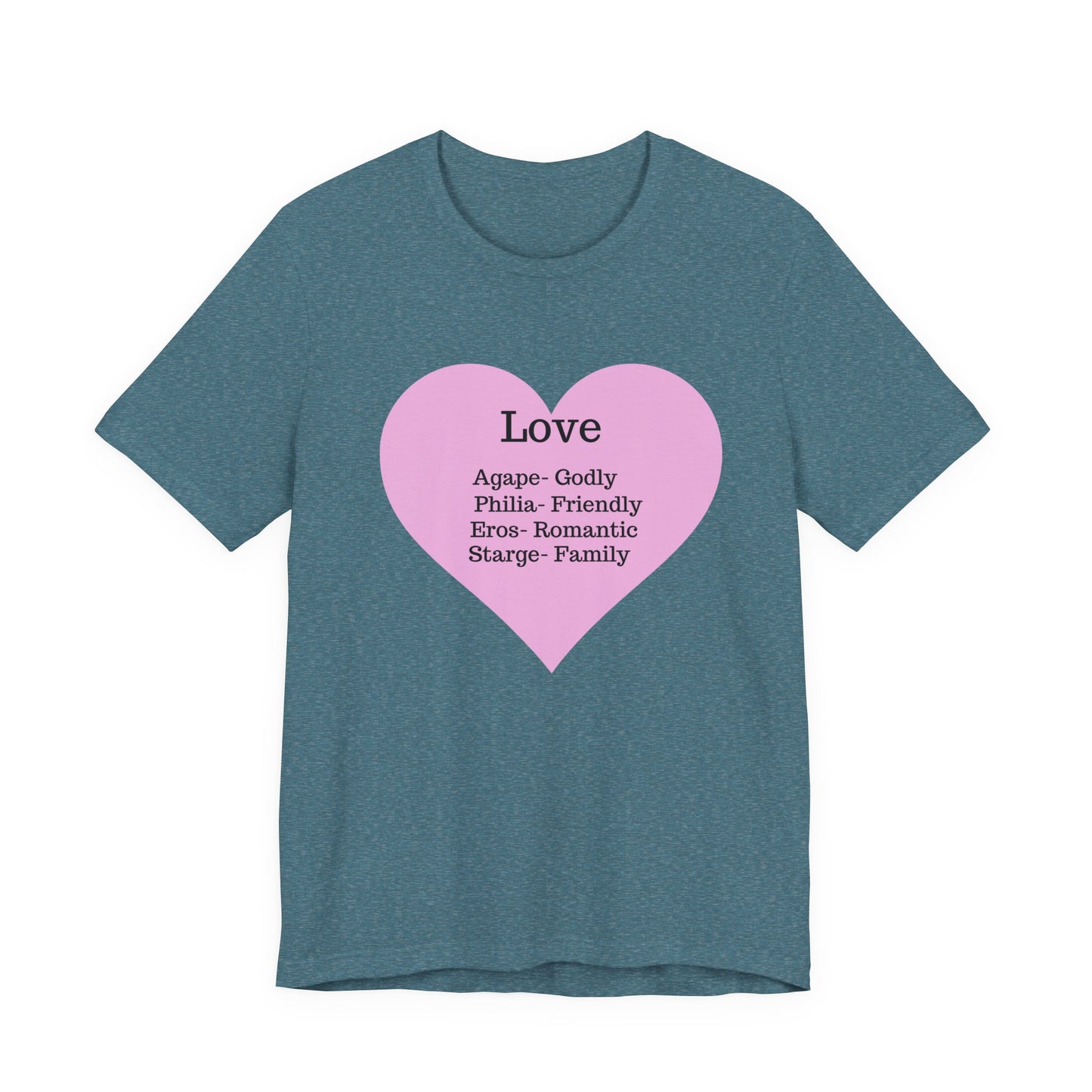 Heartfelt Love Unisex Tee - Premium Comfort & Everyday Style