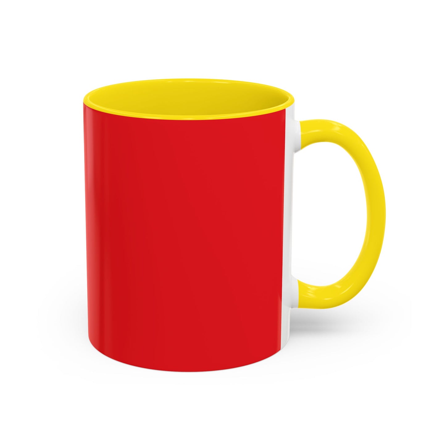 Charming Heart Accent Coffee Mug (Red)