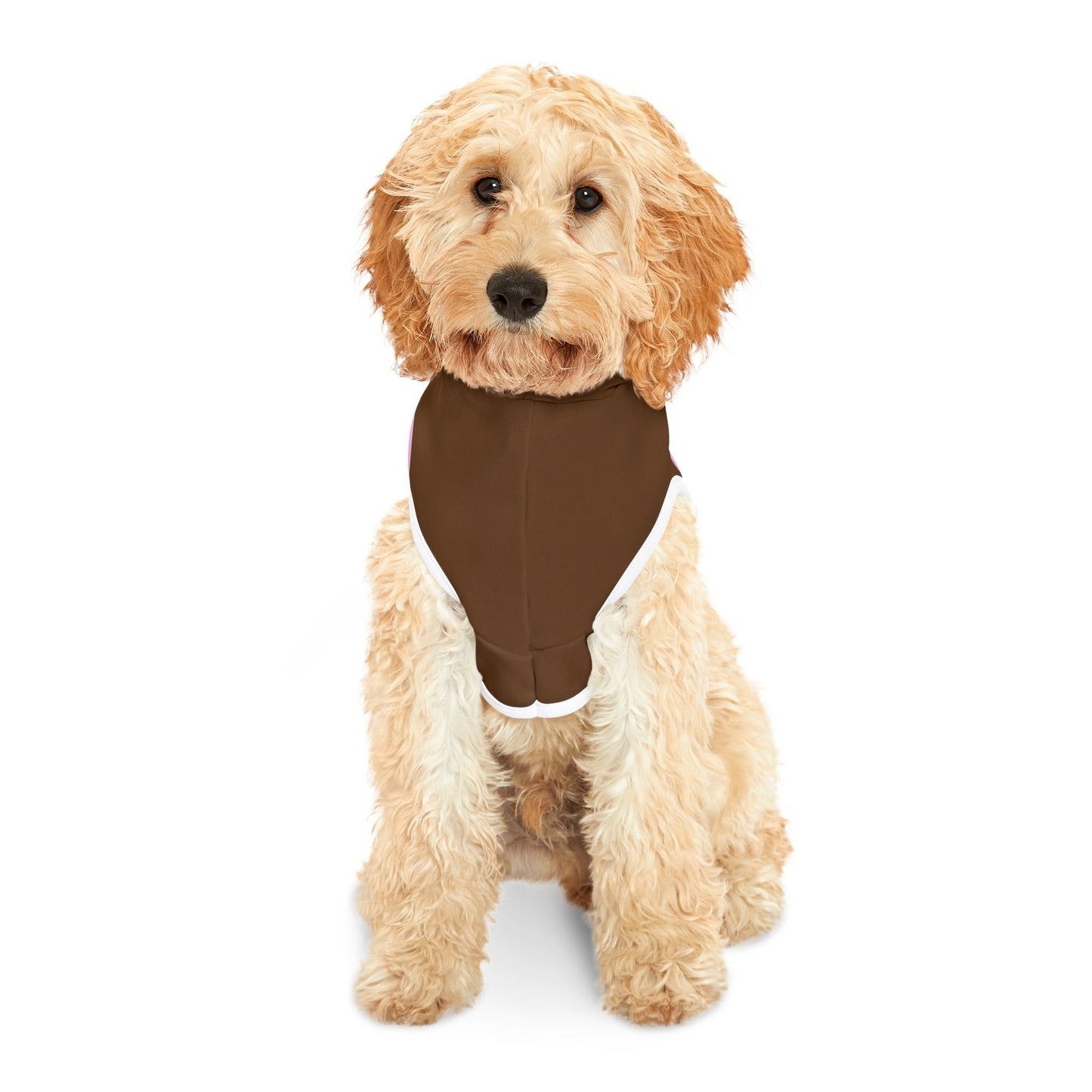 Charming Heart Pet Hoodie (Brown)