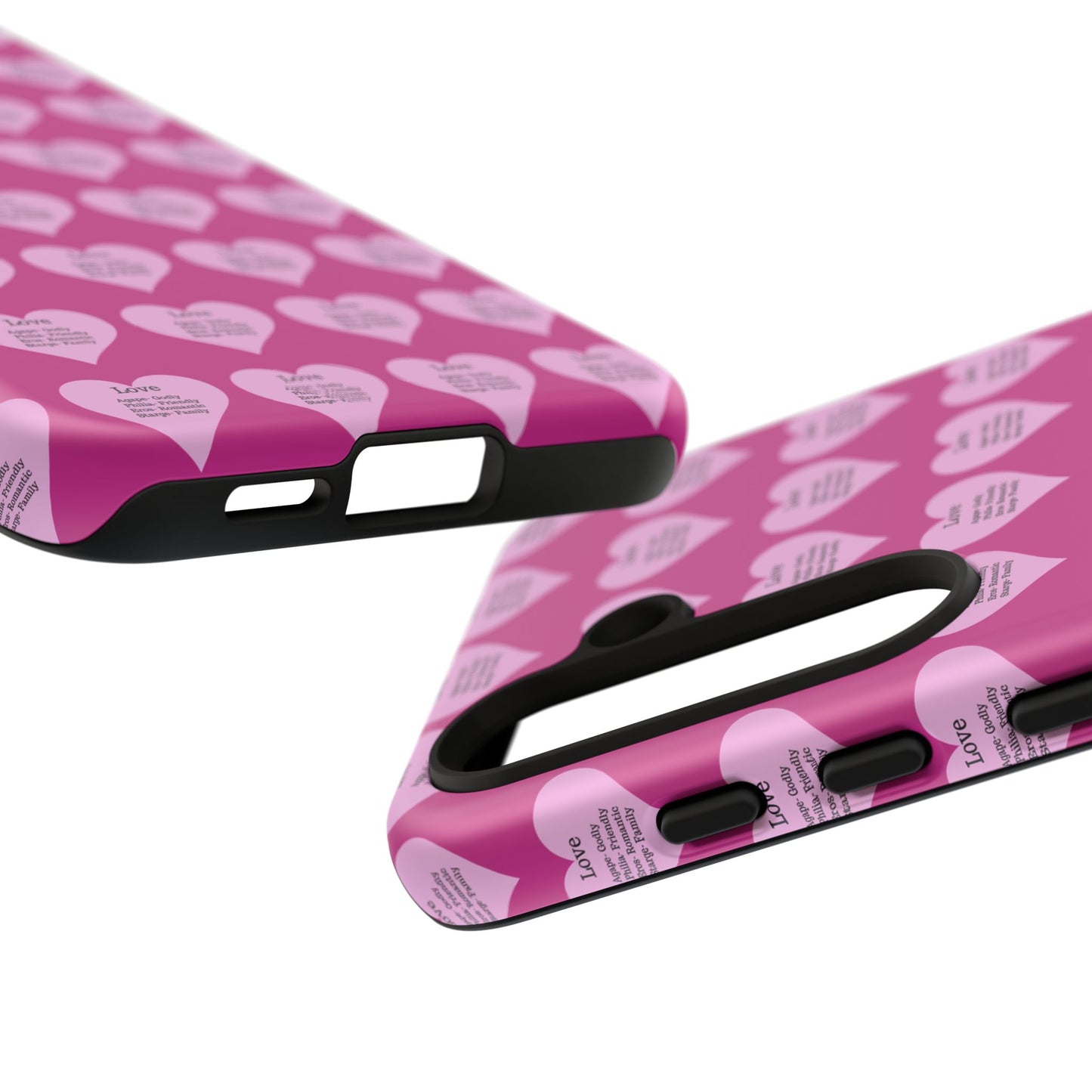 Hearts-A-Flutter Phone Case (Samsung)(Pink)