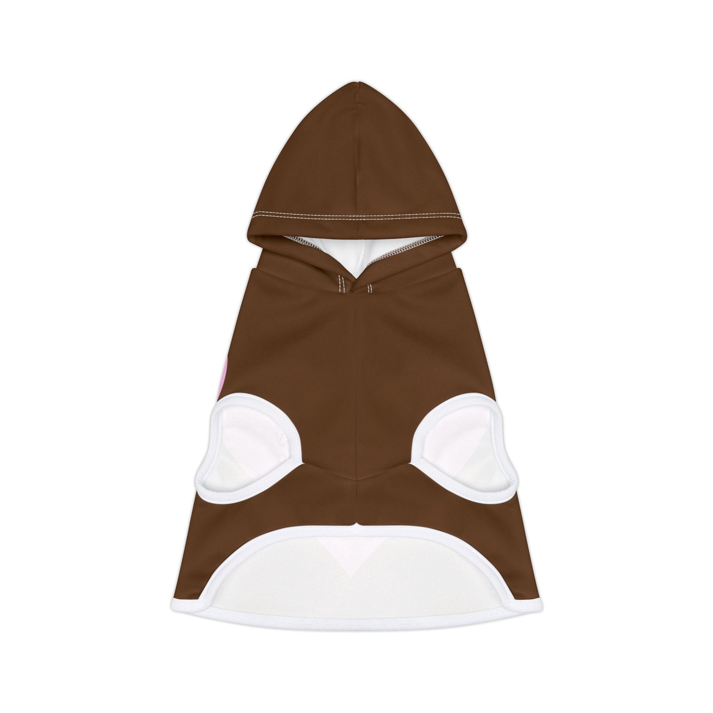 Charming Heart Pet Hoodie (Brown)