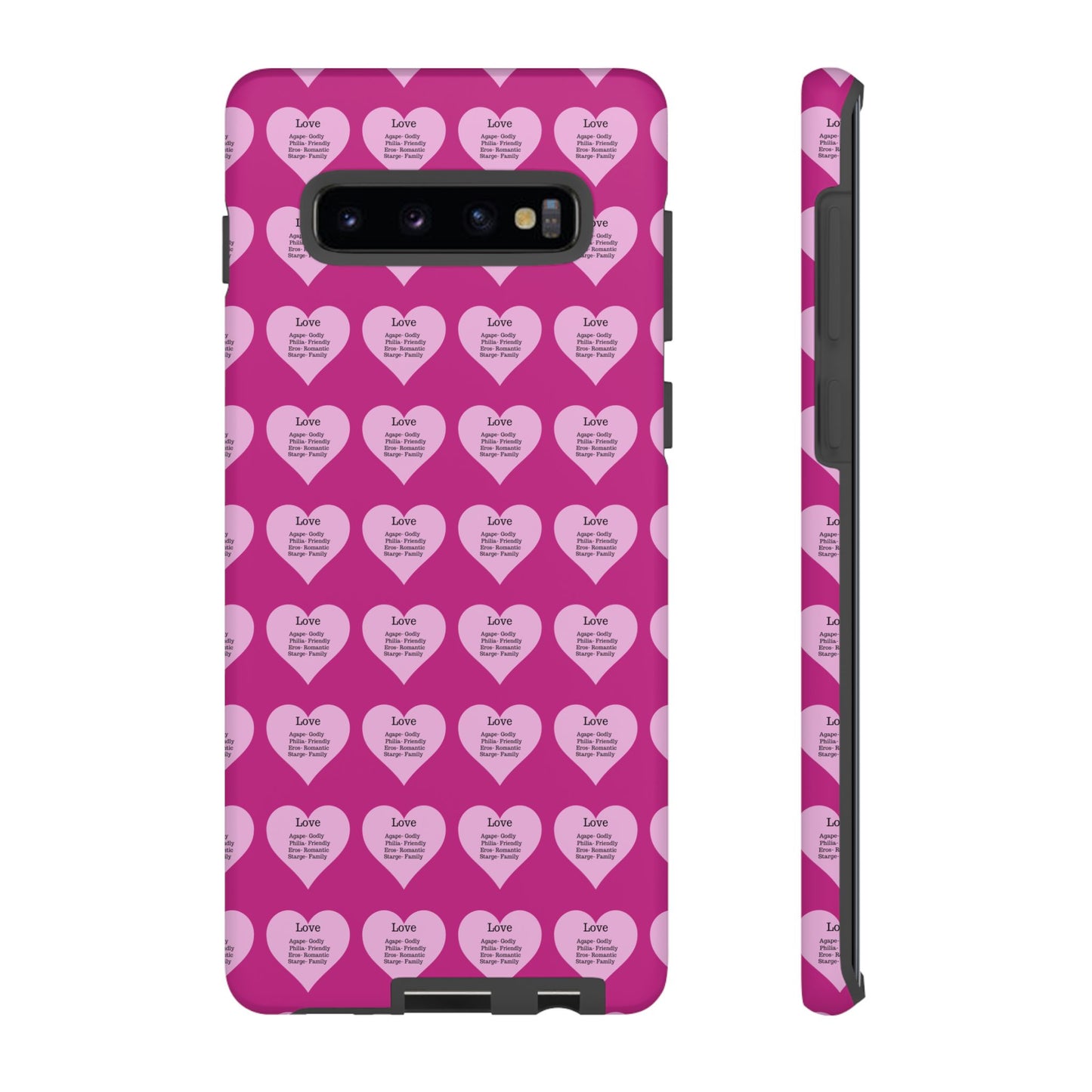 Hearts-A-Flutter Phone Case (Samsung)(Pink)