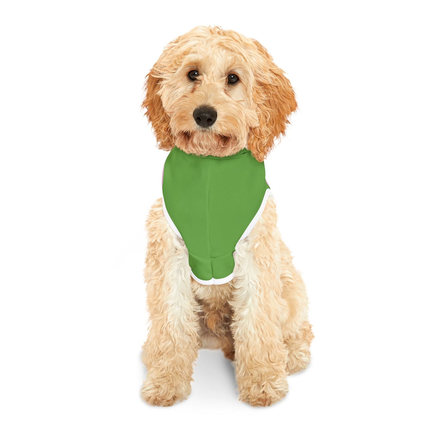 Charming Heart Pet Hoodie (Green)