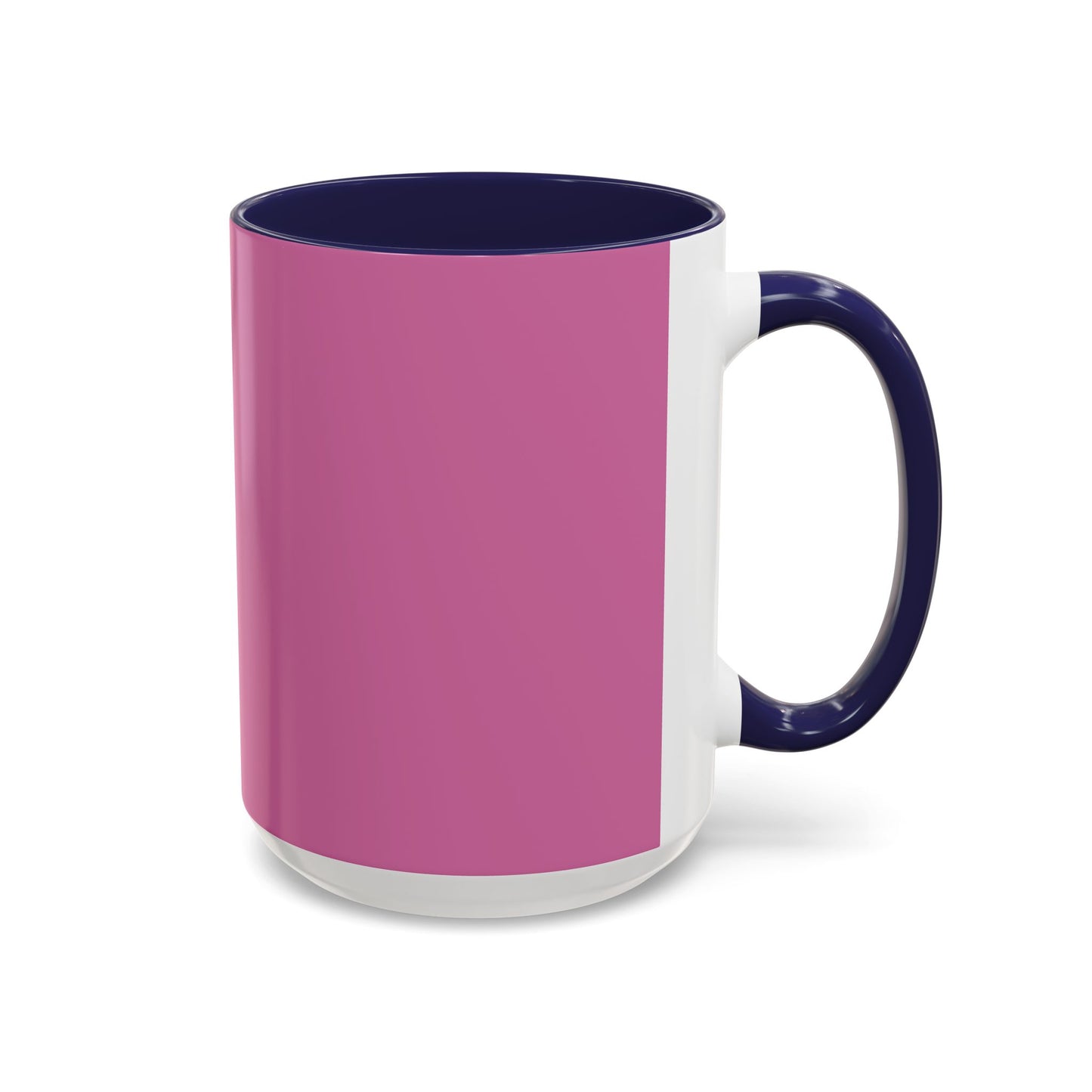 Charming Heart Accent Coffee Mug (Light pink)