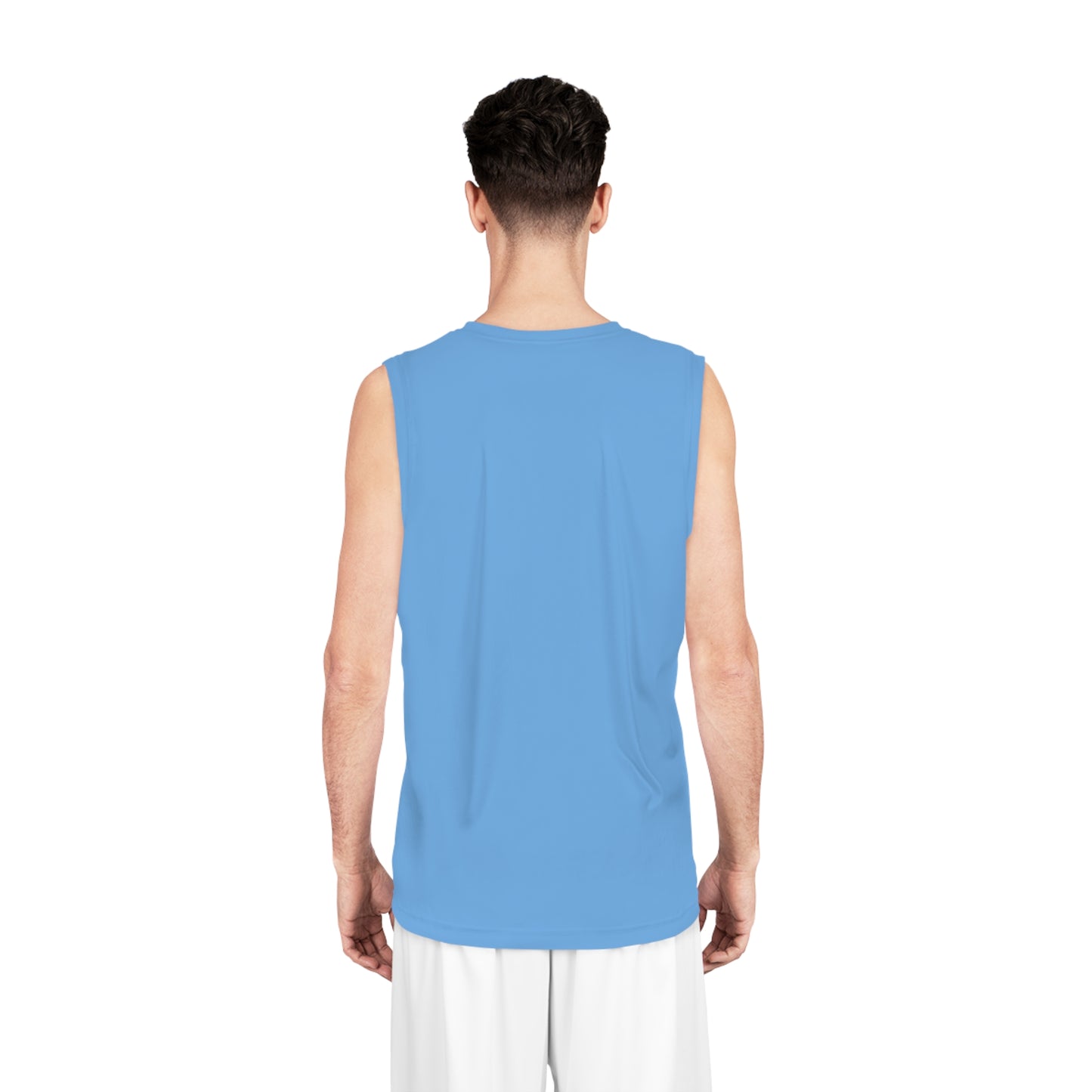 Love Heart Basketball Jersey (Light Blue)