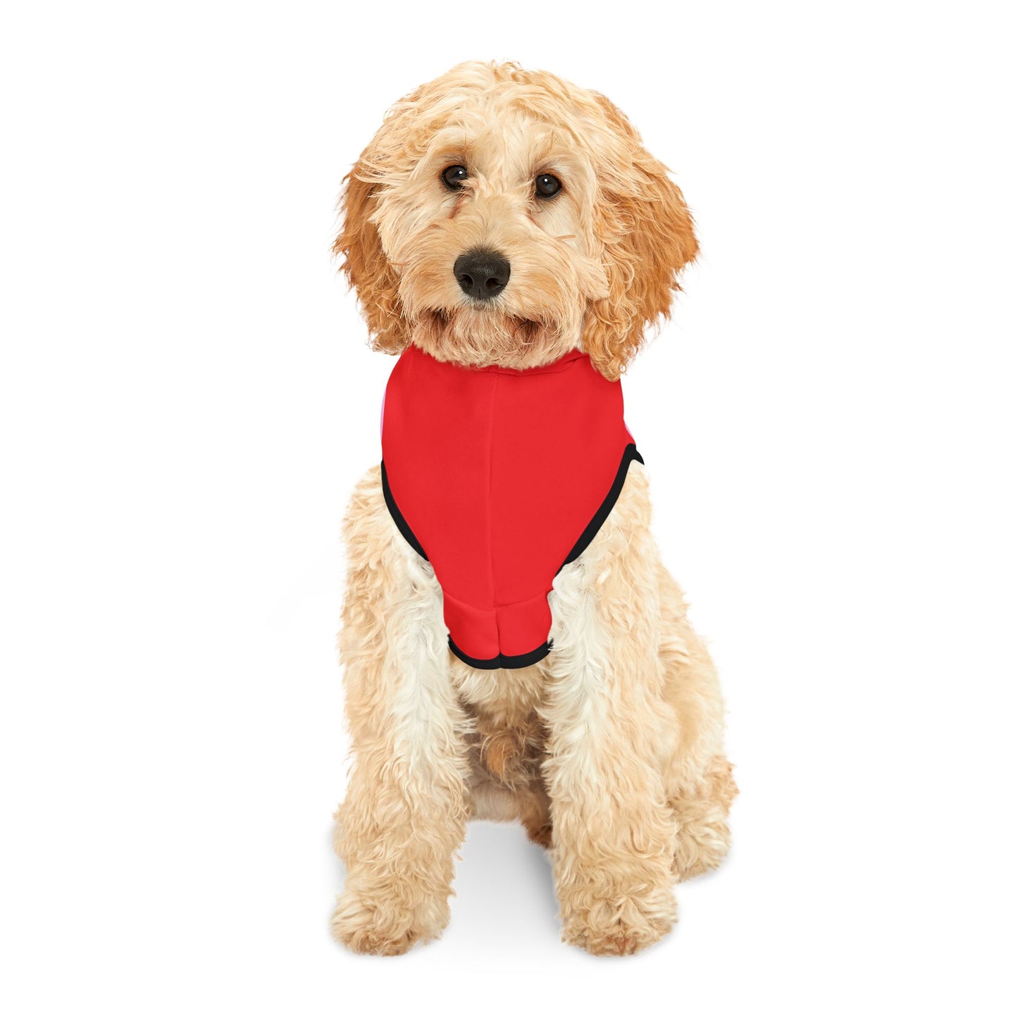Charming Heart Pet Hoodie (Red)