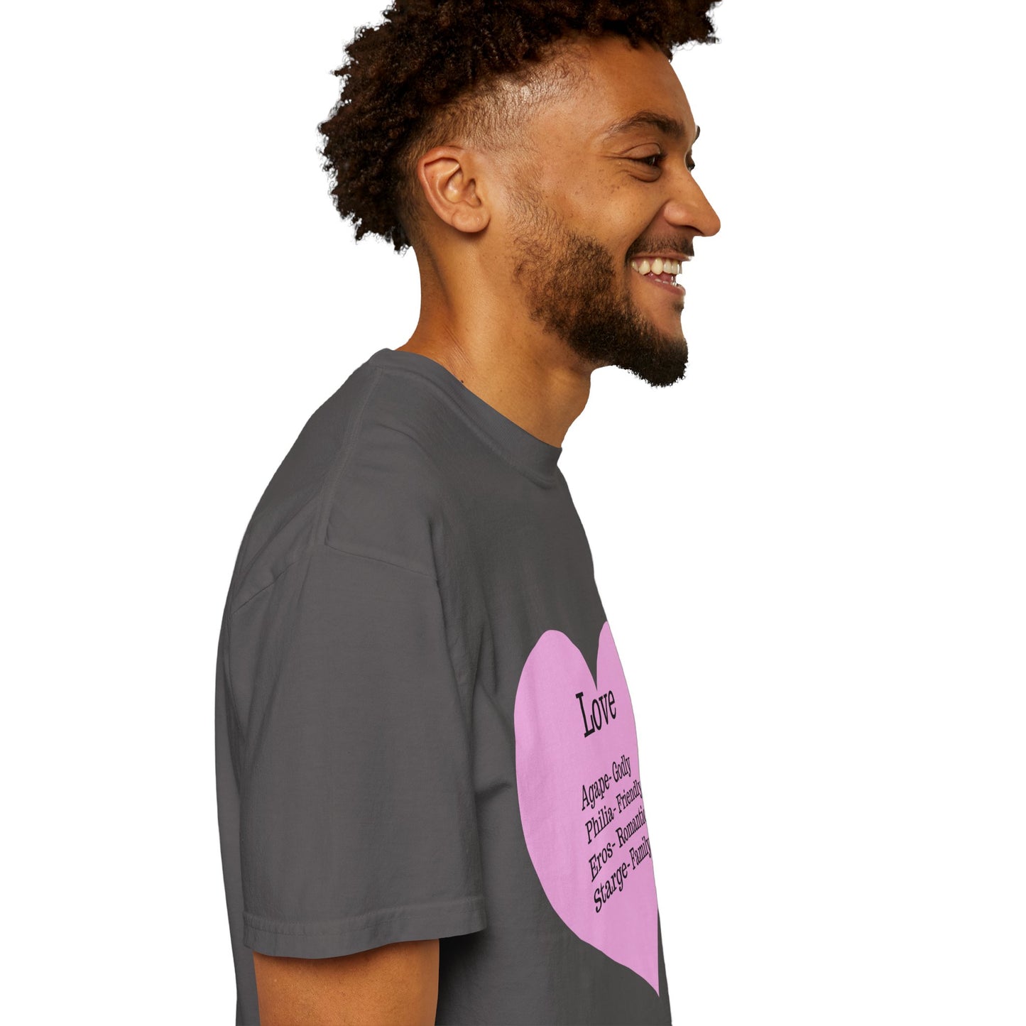 Love-Infused Unisex T-shirt: A Heartfelt Graphic Tee for All Occasions