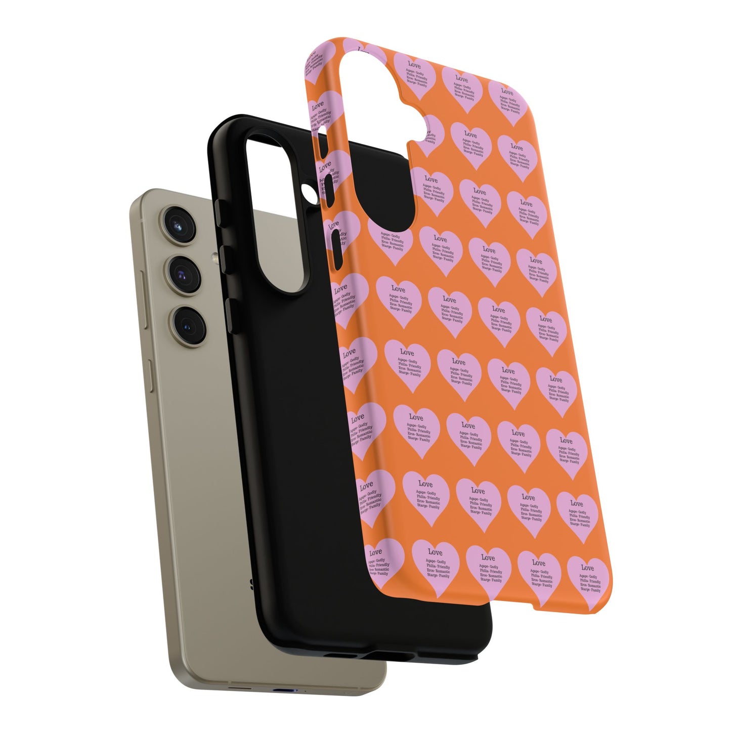 Hearts-A-Flutter Phone Case (Samsung)(Crusta)