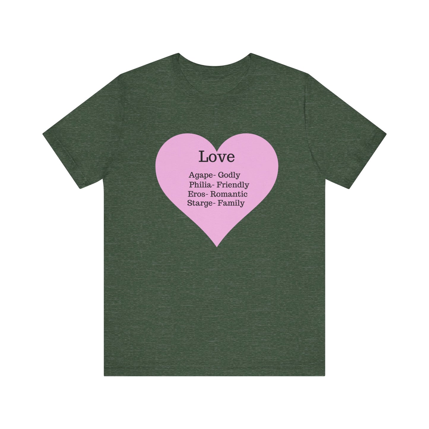 Heartfelt Love Unisex Tee - Premium Comfort & Everyday Style