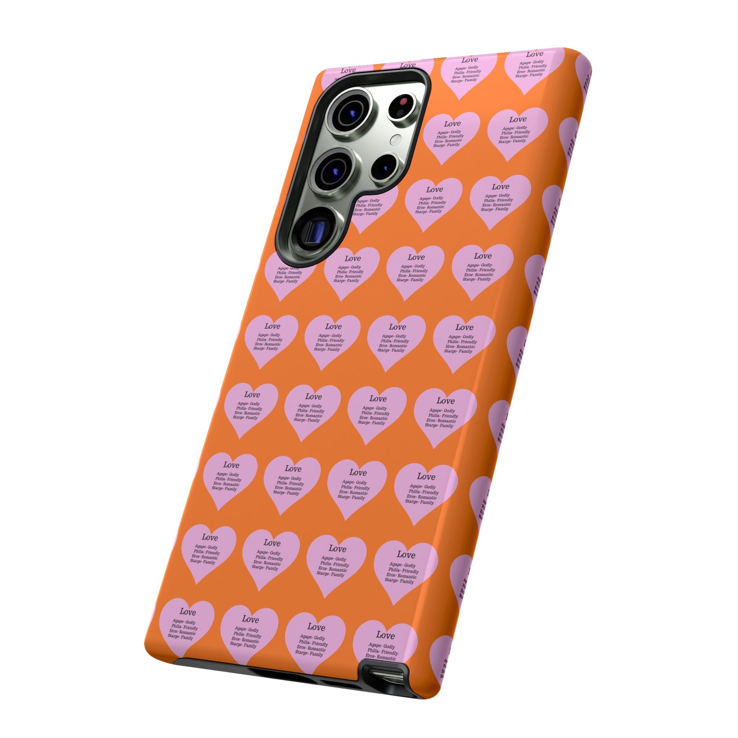 Hearts-A-Flutter Phone Case (Samsung)(Crusta)