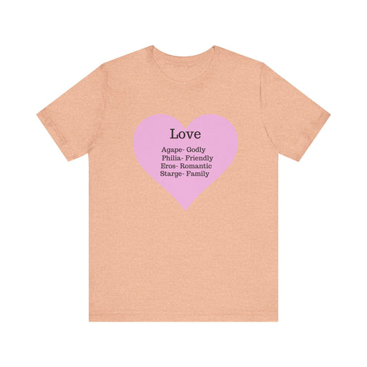 Heartfelt Love Unisex Tee - Premium Comfort & Everyday Style
