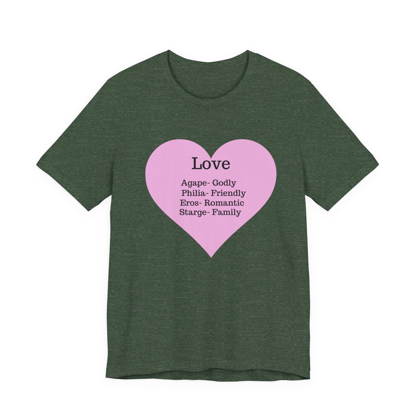 Heartfelt Love Unisex Tee - Premium Comfort & Everyday Style