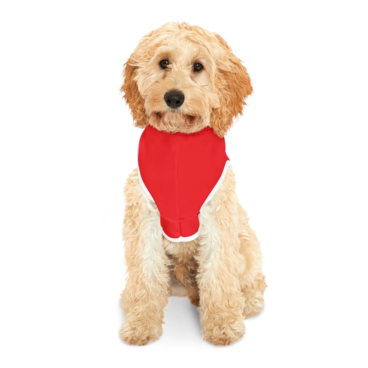 Charming Heart Pet Hoodie (Red)