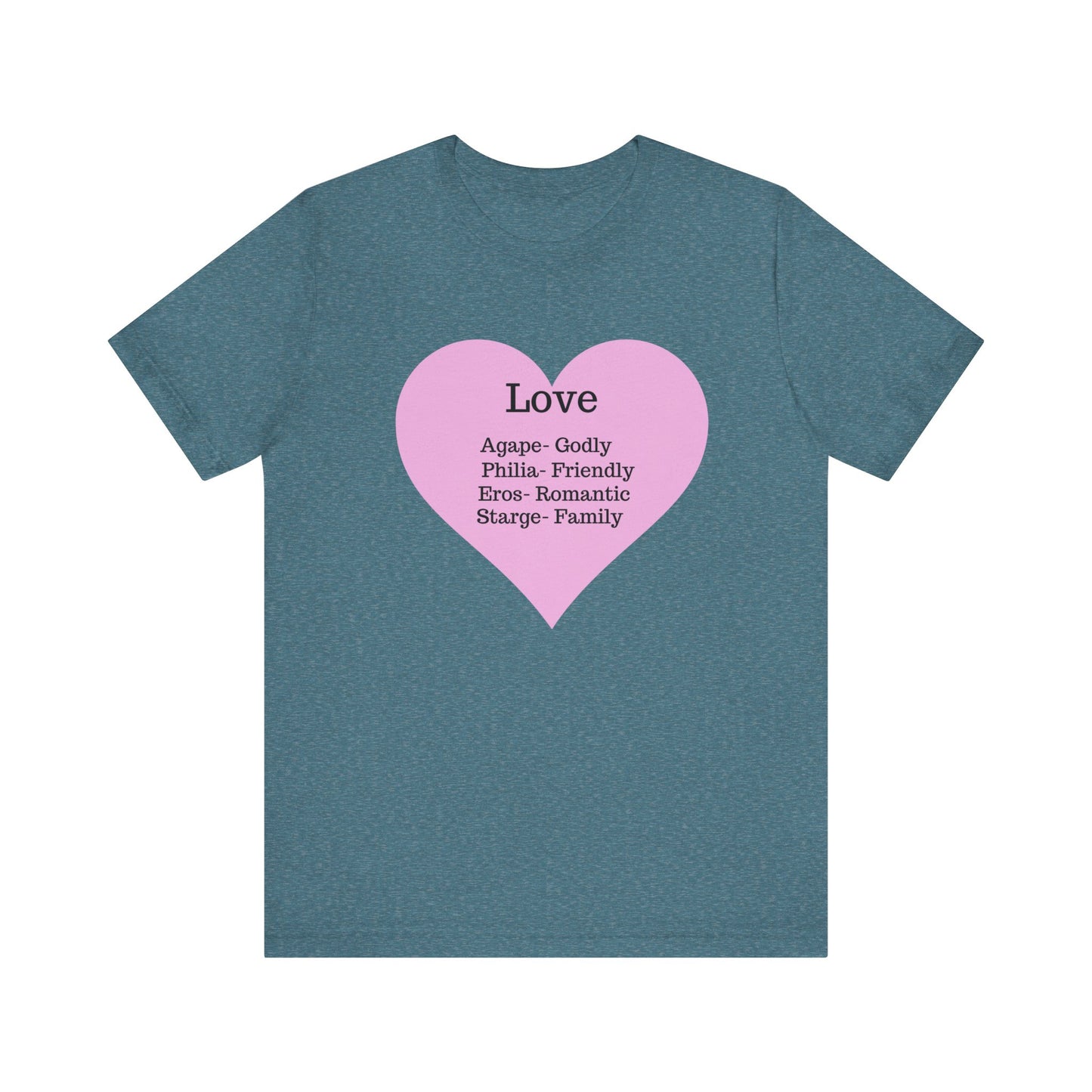 Heartfelt Love Unisex Tee - Premium Comfort & Everyday Style