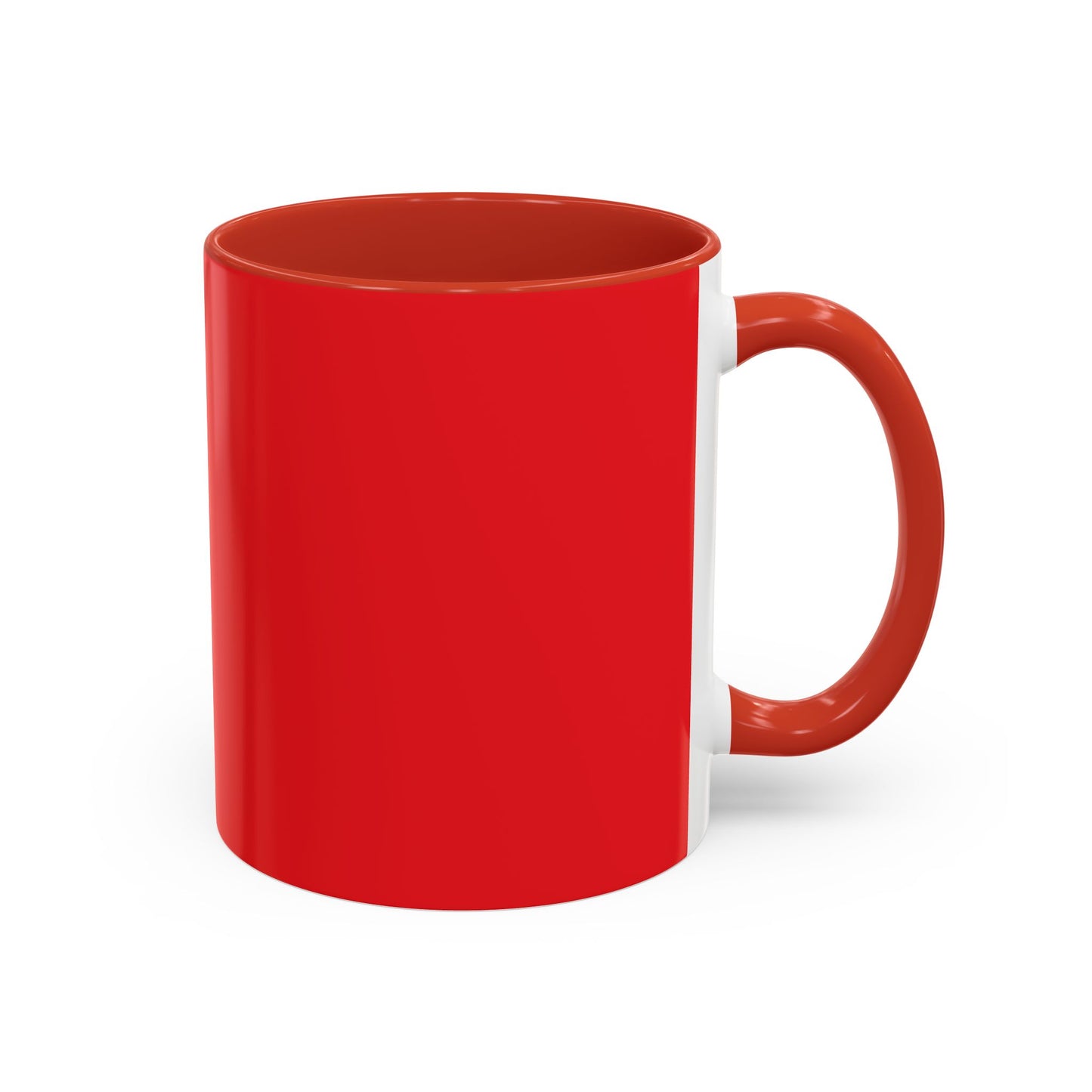 Charming Heart Accent Coffee Mug (Red)