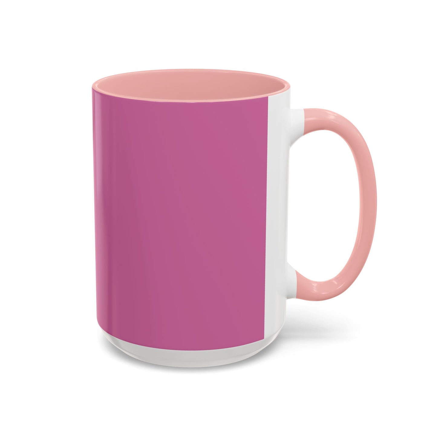 Charming Heart Accent Coffee Mug (Light pink)